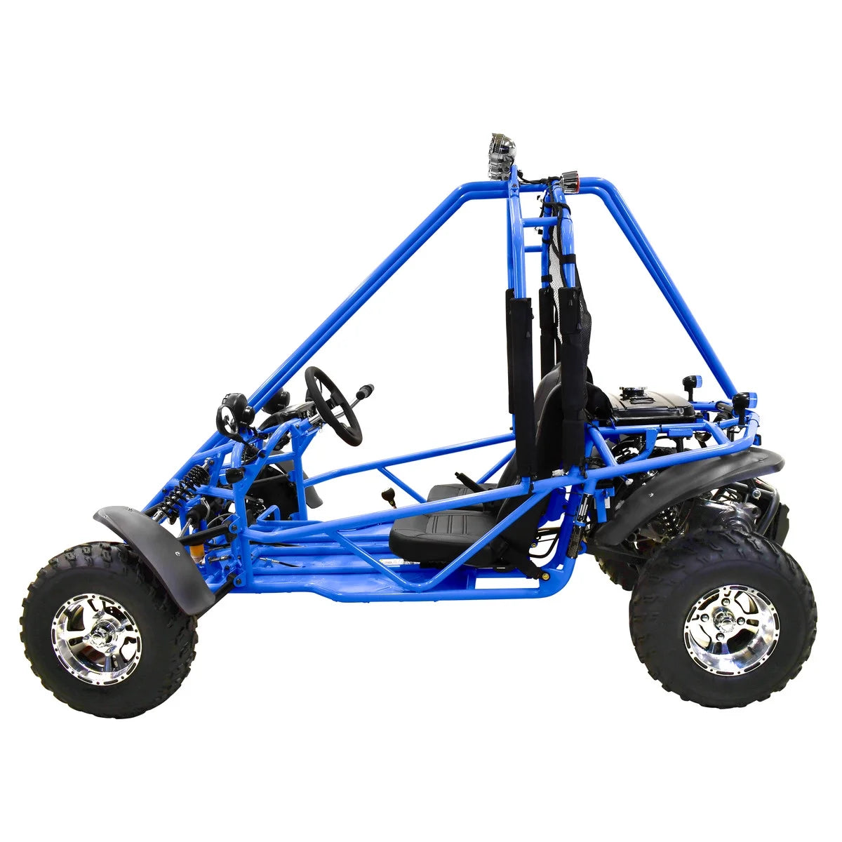 Massimo GKA 200 169cc EFI Adult Go Kart with 10HP Engine, 2WD Off-Road Go Cart, Dual Seats, Red