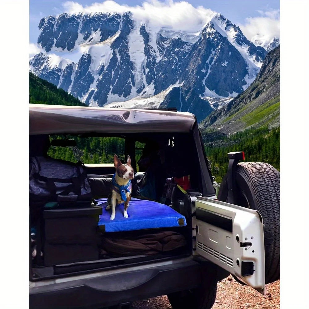 2 Inch Thick Memory Foam Camping Mattress Sleeping Pad, Car|Tent|Cot, Glamping Portable Floor Mat Roll Up Futon Mattress