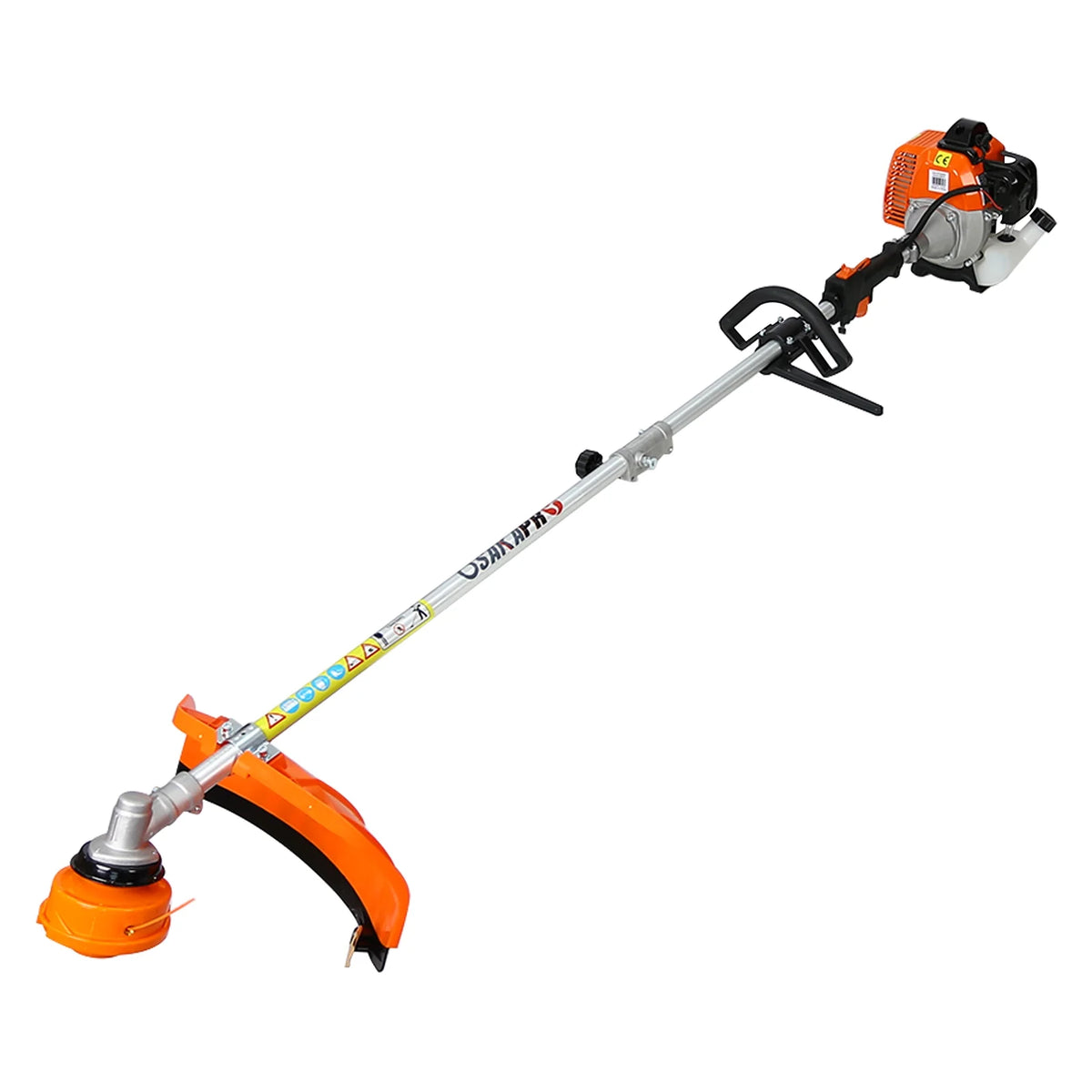 SYNGAR 10-in-1 Grass Trimmer Weed Eater Combos, 52CC 2-Cycle Full Crank Shaft Gas Powered Weed Eater with Gas Pole Saw, Hedge Trimmer and Brush Cutter, Grass Trimming Tool for Garden, Lawn Care