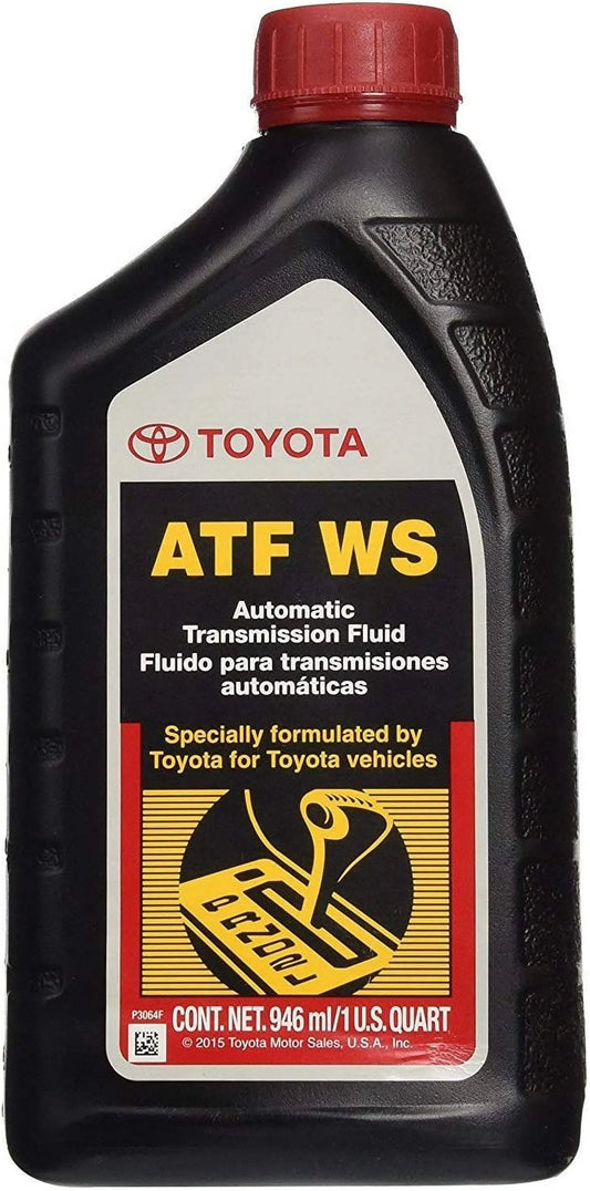 Toyota 00289-ATFWS Automatic Transmission Fluid, 192 Ounces, 6 Pack