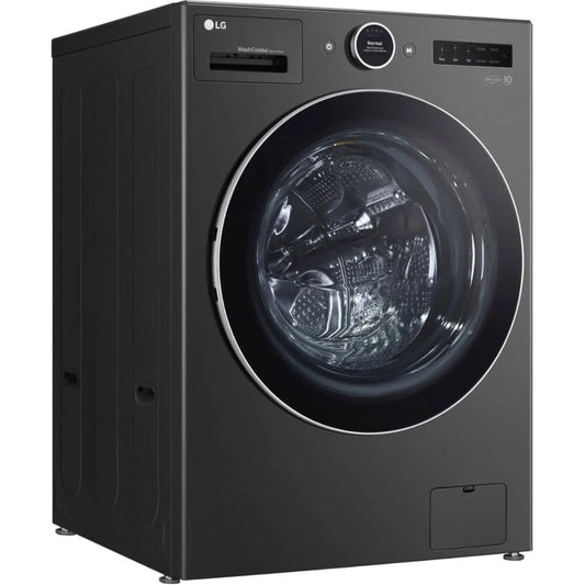 LG 5 Cu. Ft. Black Steel Electric All-in-One Washer Dryer Combo