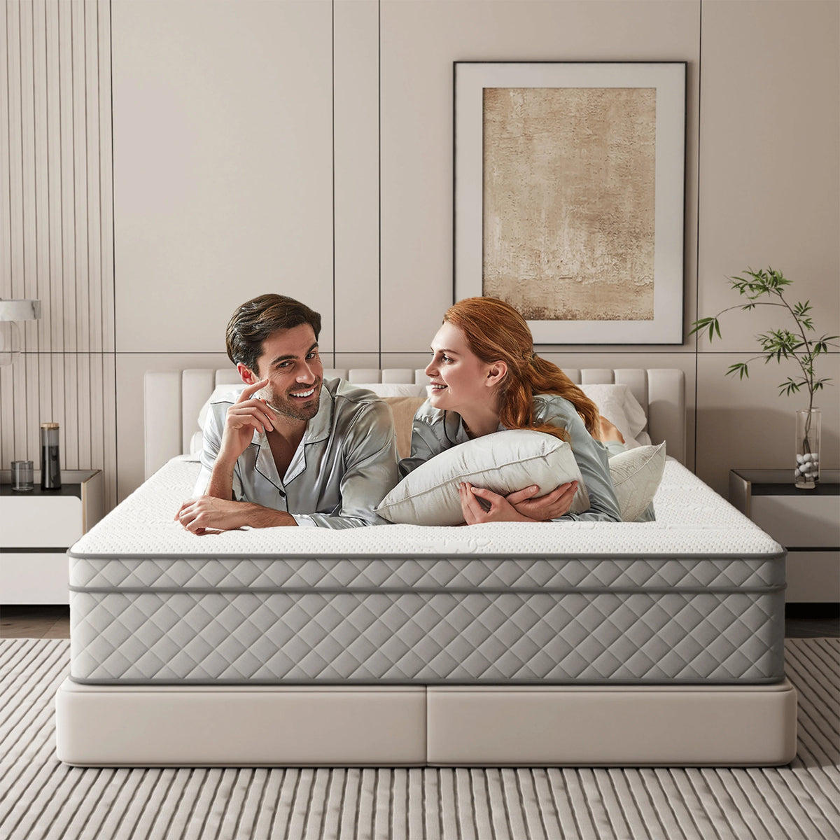 Swbvs MaxNap 12 inch Full Mattresses Hybrid Medium Full Size matress in a Box Adult,Double size