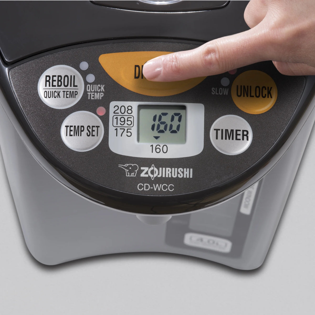 Zojirushi CD-WCC40TS Micom Water Boiler & Warmer