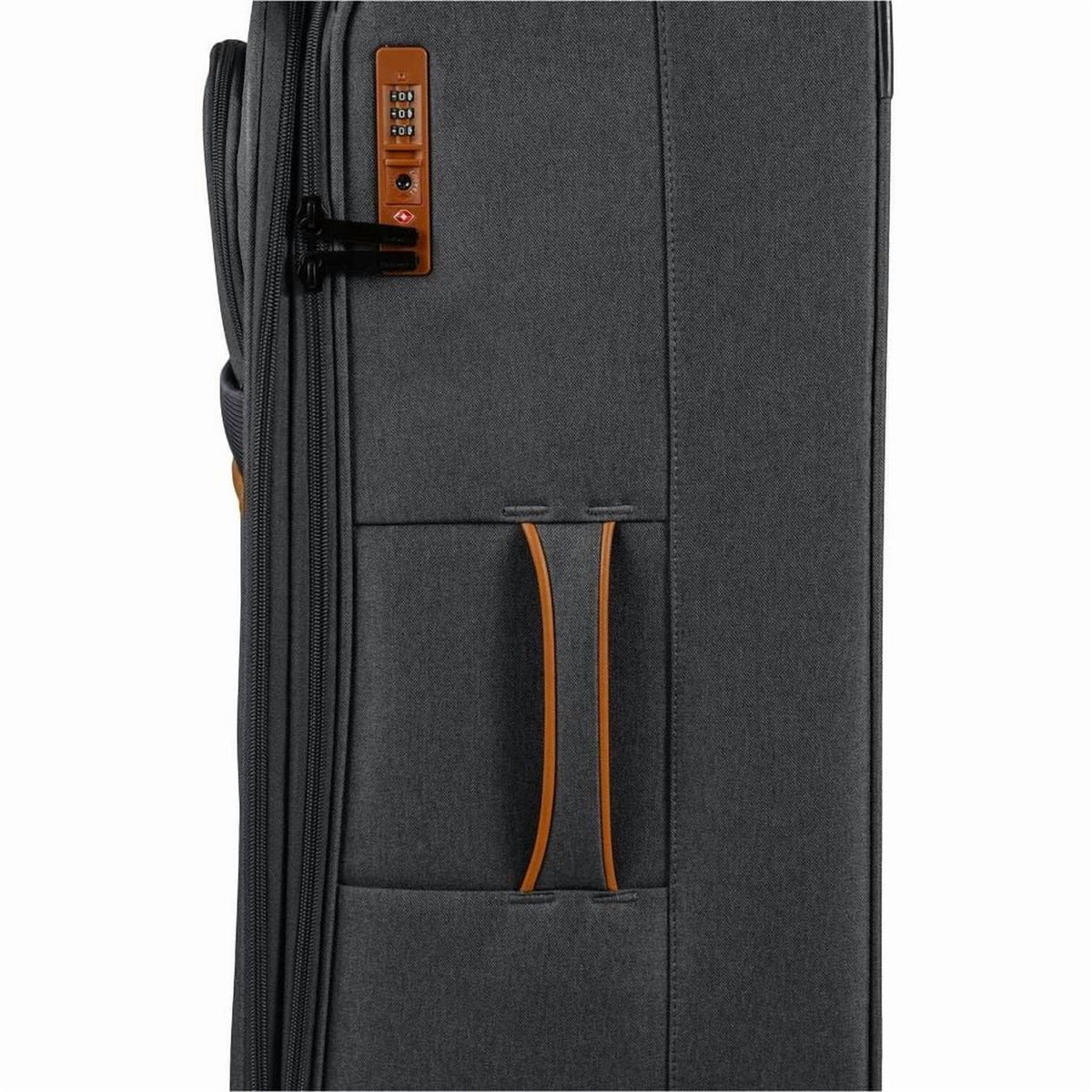 CHAMPS Classic II Collection, 3-piece Softside Luggage set, Grey