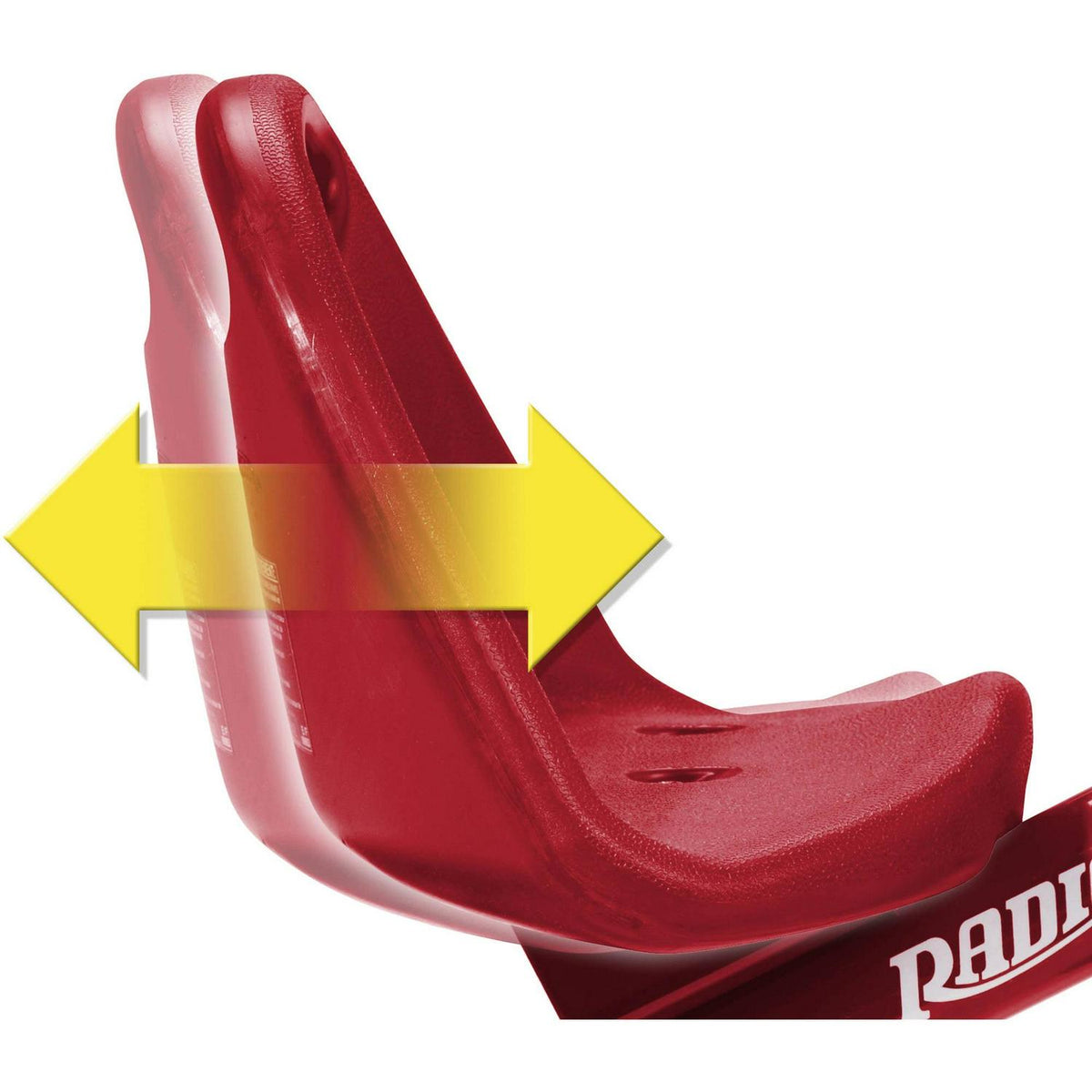 Radio Flyer Deluxe Steer & Stroll Tricycle with Parent Push Handle and Adjustable Seat for Ages 2 to 5 Years