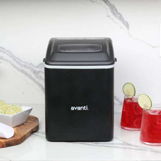 Avanti Mighty Ice 26lb. Countertop Bullet Ice Maker, in Black (AVIM2625BK)