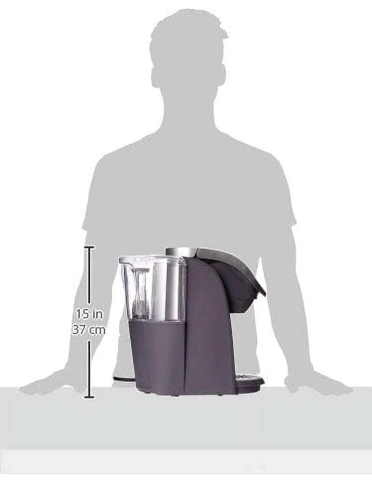Keurig K250 Coffee Maker, Single Serve K-Cup Pod Coffee Brewer, With Strength Control, Plum Gray