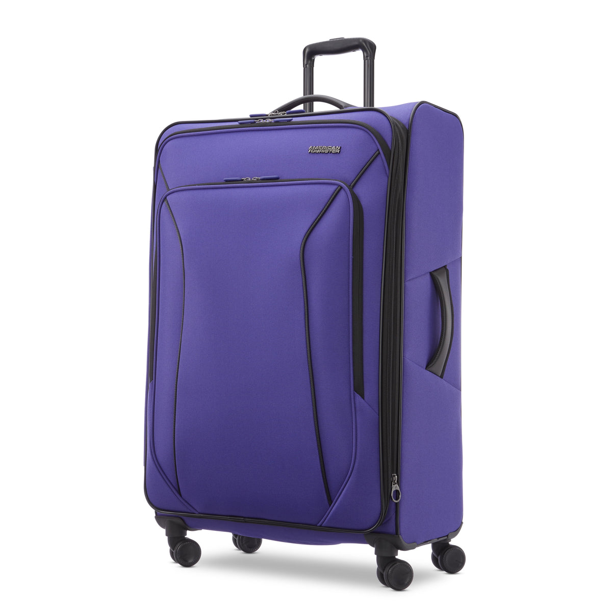 American Tourister X-Lite 3-Piece Luggage Set with Spinner Wheels - Light Grey
