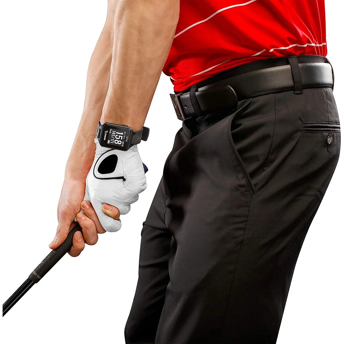 IZZO Golf Swami Golf GPS Watch, with 38,000+ Preloaded Course Maps