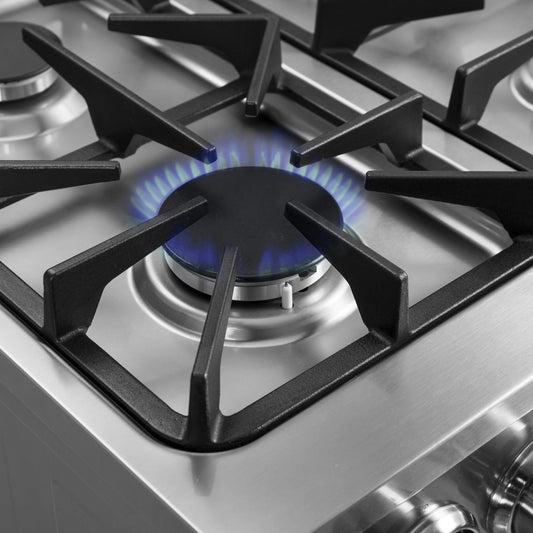 Forno Breno 24-Inch Freestanding Gas Range, Compact Design, Energy Efficient