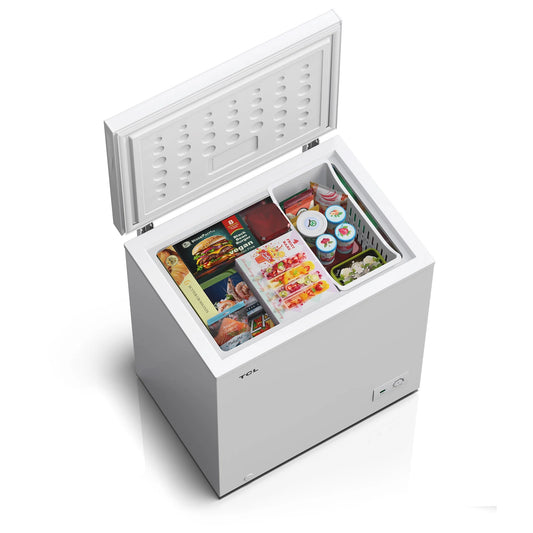 TCL 5.0 Cu. Ft. Chest Freezer, White, Garage Ready, CF053W
