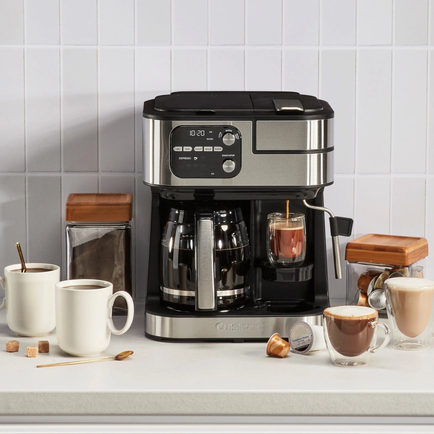 Cuisinart Coffee Center Barista Bar 4-in-1 Coffee Maker