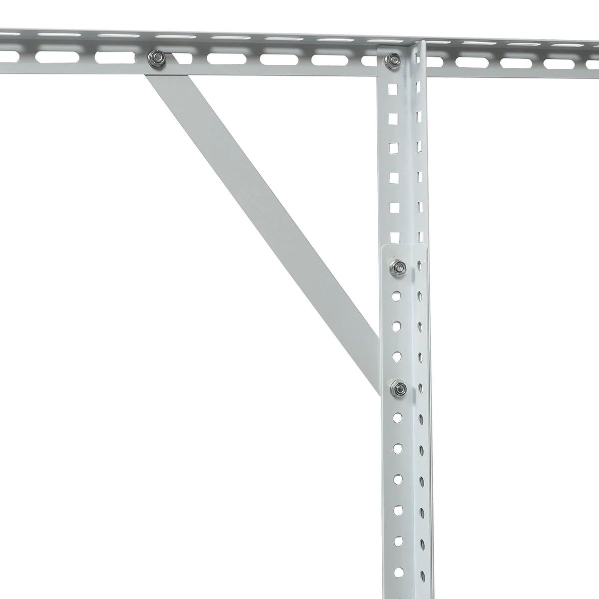 2x8FT Overhead Garage Storage Rack,Adjustable Storage Organization System,Heavy Duty Metal Garage Ceiling Storage Racks,450lbs Weight Capacity
