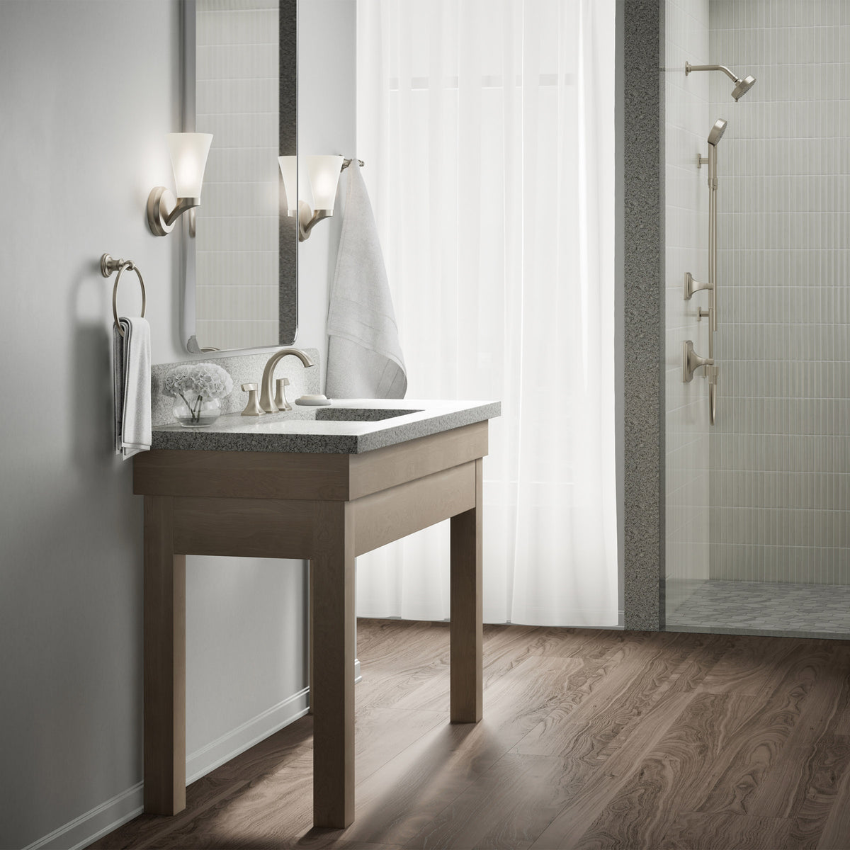 Kohler Riverly Widespread Bathroom Sink Faucet