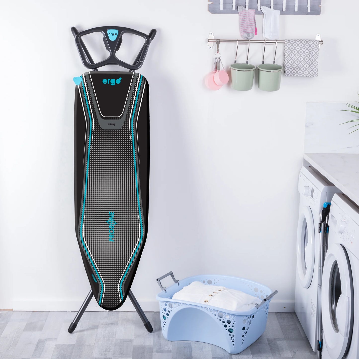 Minky Homecare Ergo Ironing Board Blue