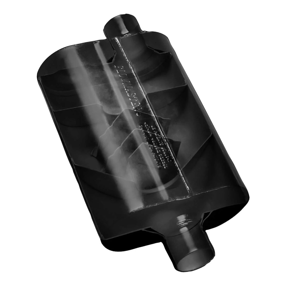 Flowmaster 853046 Super 40 Muffler 409S - 3.00 Offset In / 3.00 Center Out - Aggressive Sound