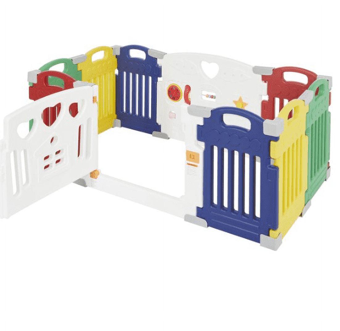 Dream On Me Imagination Station 10 Panel Playpen. (Model # 398-Multi)