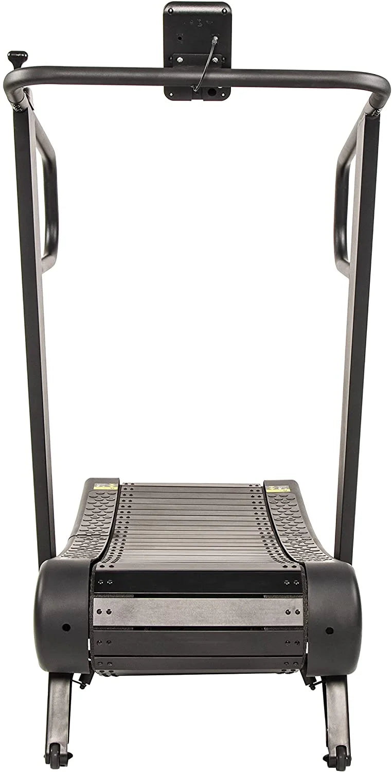 Signature Fitness SF-S2 Sprint Demon - Motorless Curved Sprint Treadmill with Adjustable Levels of Resistance - 300 lb Capacity