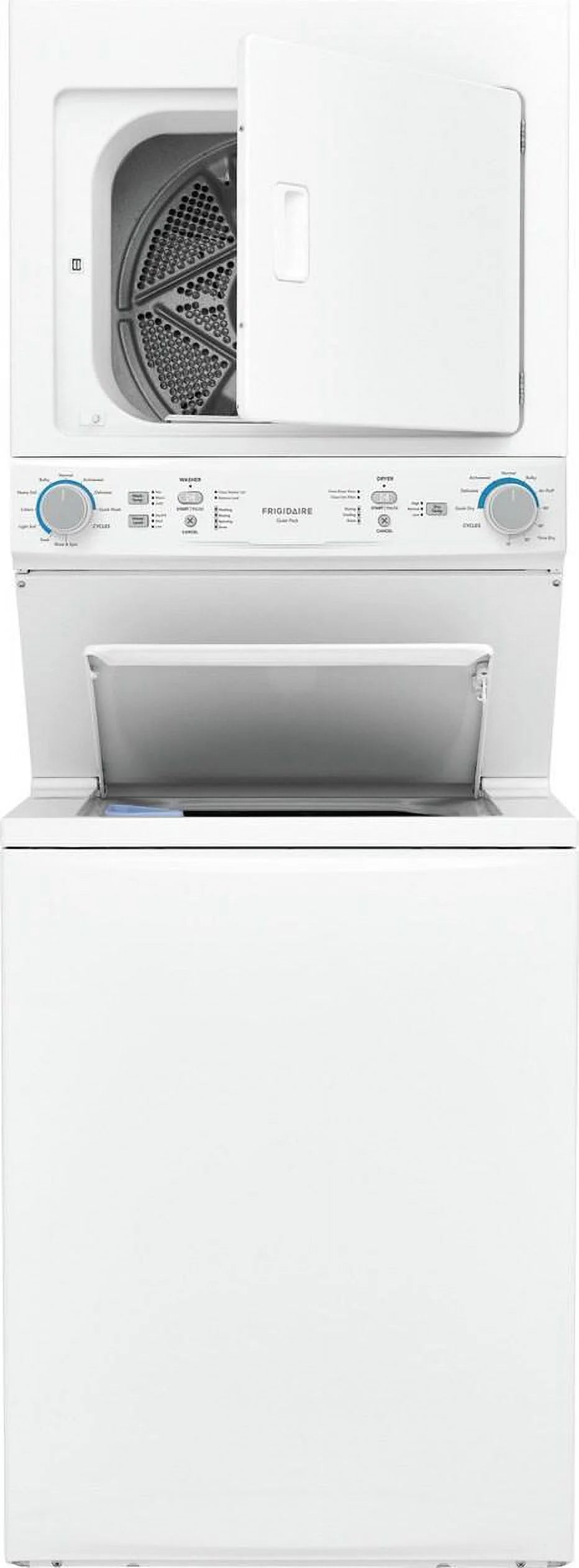 Frigidaire 5.5 Cu. Ft. 120 V White Electric Washer & Dryer
