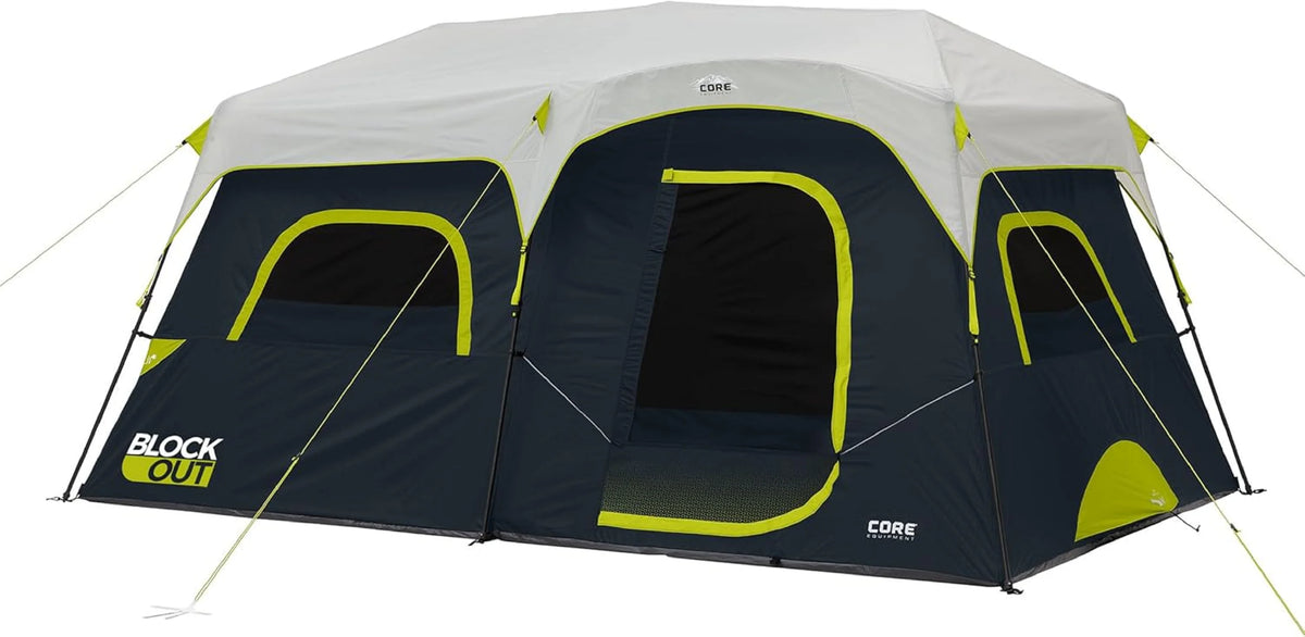 Pre-Owned Core Equipment 40343 9-Person Instant Cabin Blockout Tent