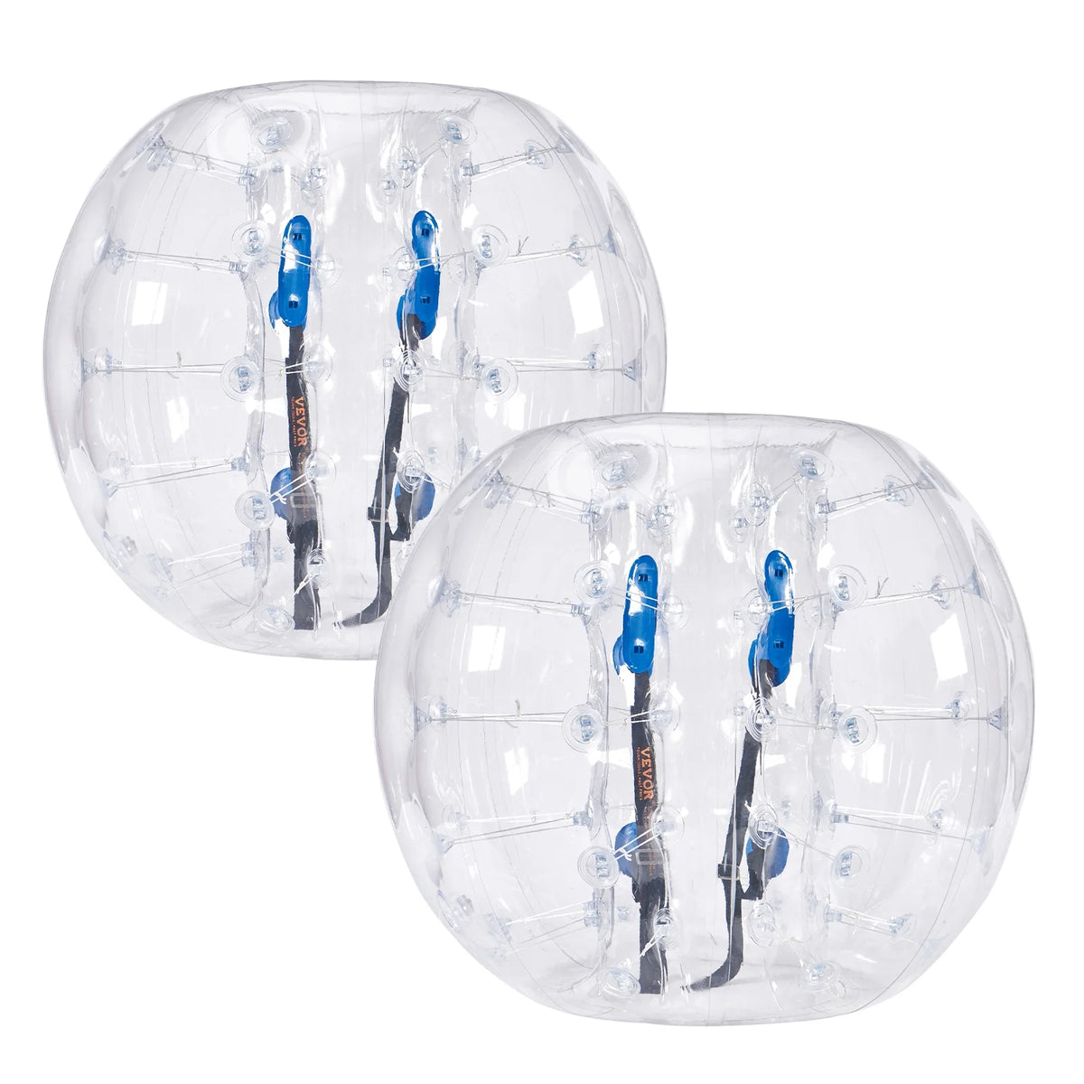KFFKFF 4FT/1.2M Inflatable Bumper Balls 2-Pack Sumo Zorb Balls for Teens & Adults