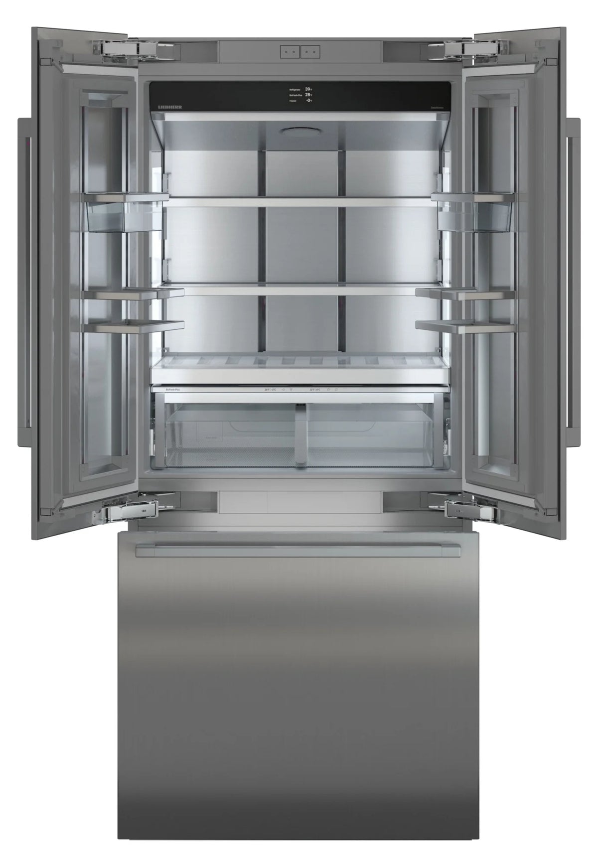Liebherr Mcb-3652 Monolith 36" Wide 18 Cu. Ft. Energy Star Rated French Door Refrigerator