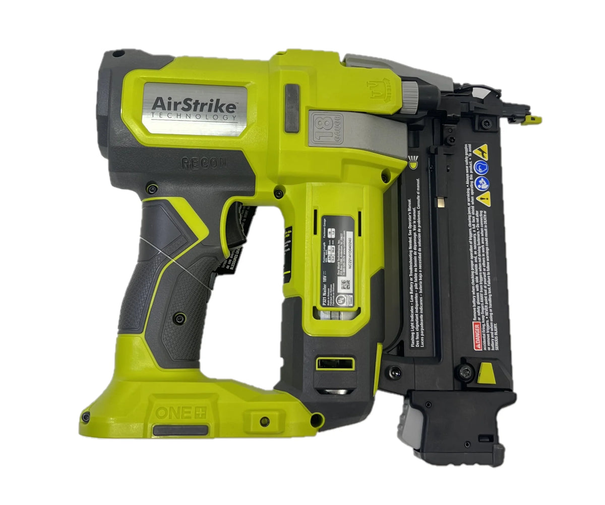 RYOBI 18V ONE+ AirStrike 18GA Brad Nailer Kit (Bulk Packaged) P321K