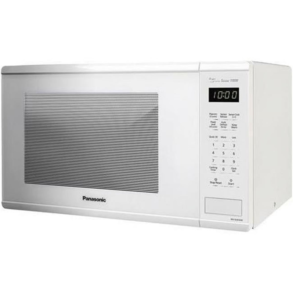 Panasonic 1.3 cu ft Countertop Microwave Oven in White