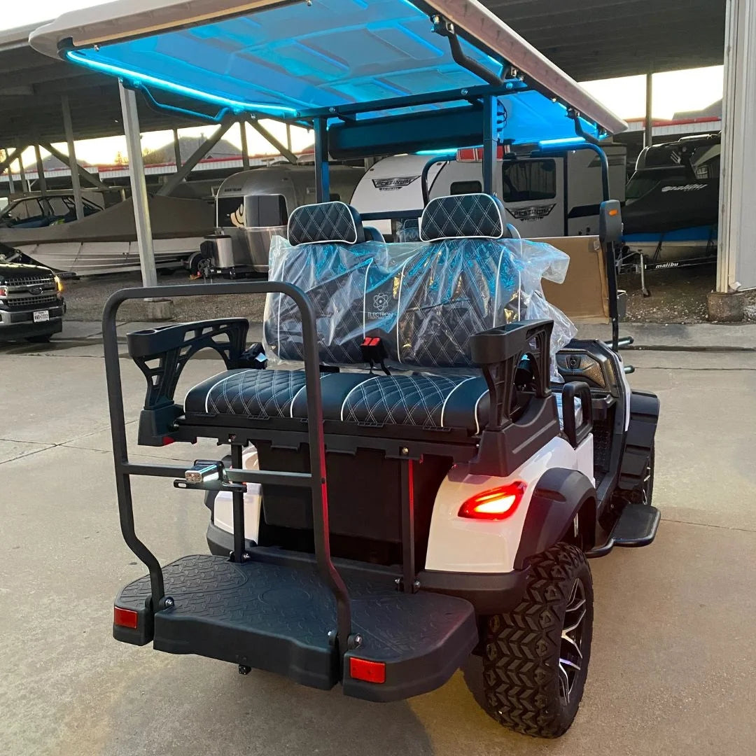 Revolution Outdoors Electron Charge 52V 150ah Loaded 4-Seater Battery Golf Cart for Outdoor