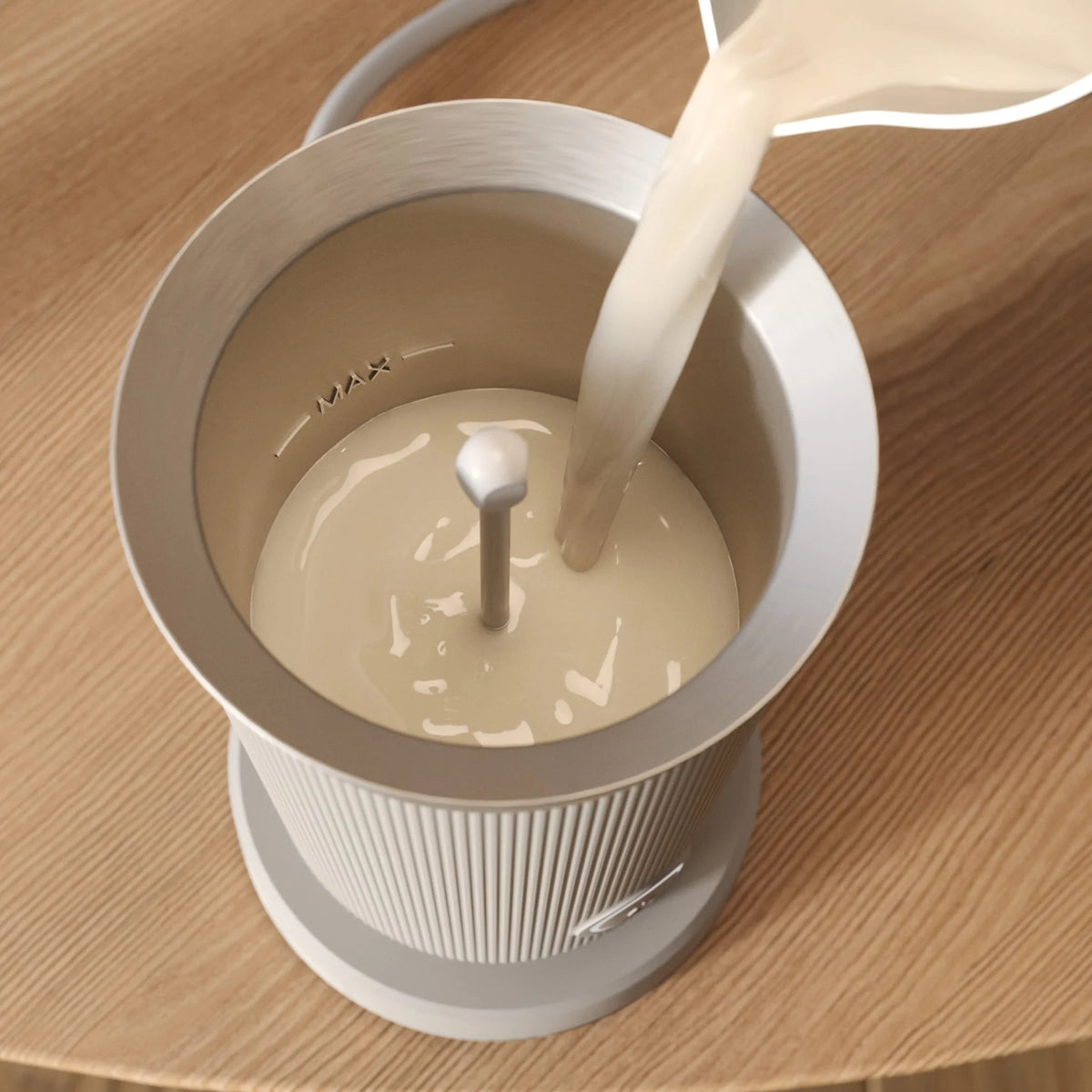 Philips Baristina Hot & Cold Milk Frother, Black