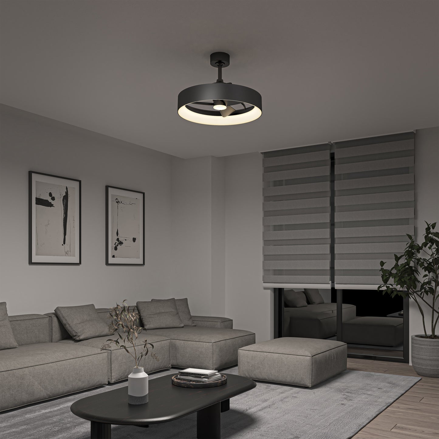 Artika Austin 23' LED Fandelier