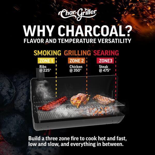 Blazer Charcoal Grill in Black