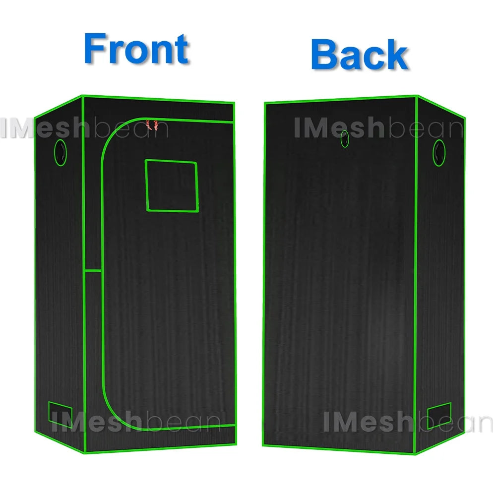 Vanleno Upgraded 48"x 24"x 80" Complete Grow Tent Kit, Full Spectrum LED Grow Light