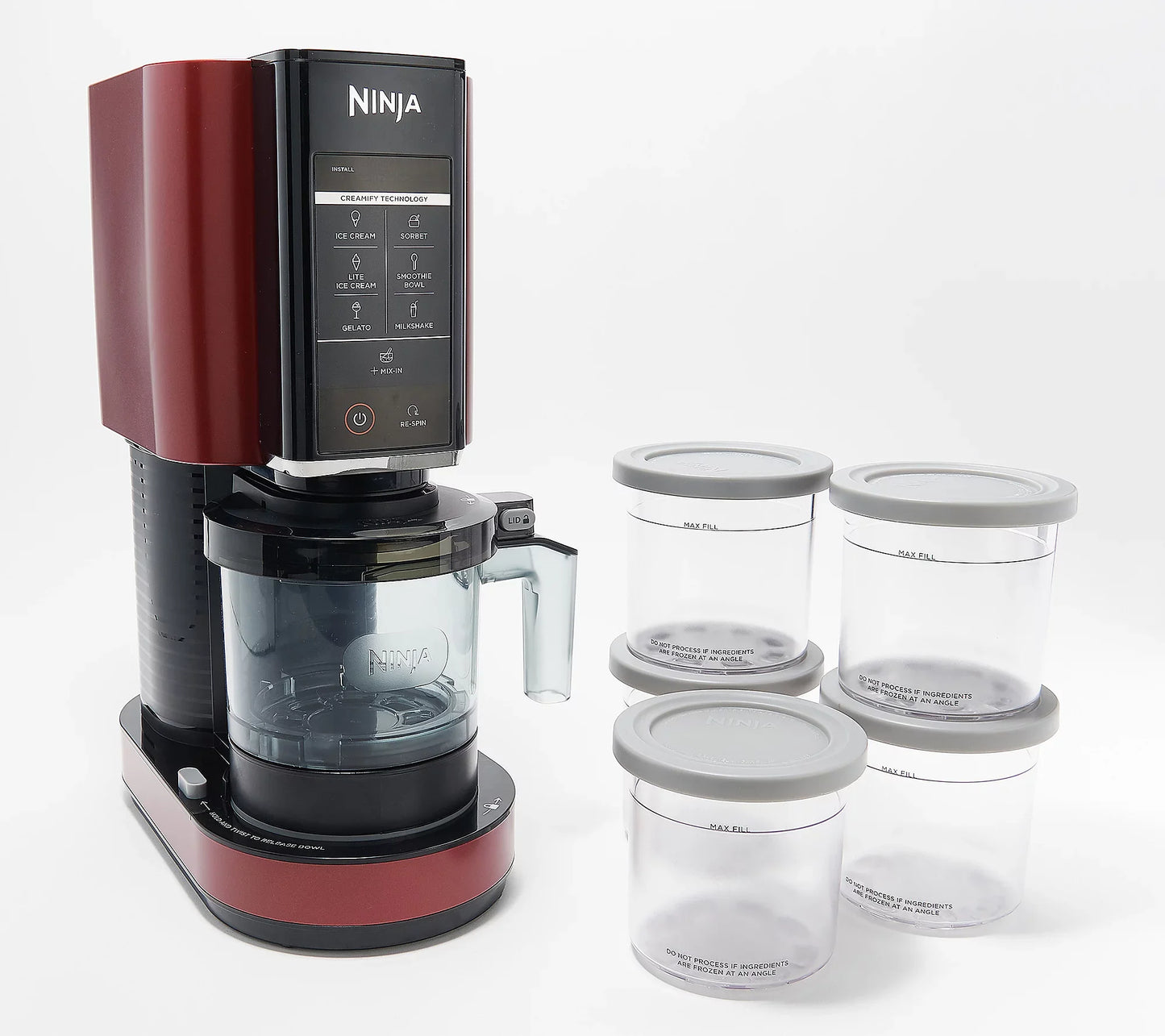 Ninja K55255 CREAMi 7-in-1 Frozen Treat Maker w/ Extra Pints