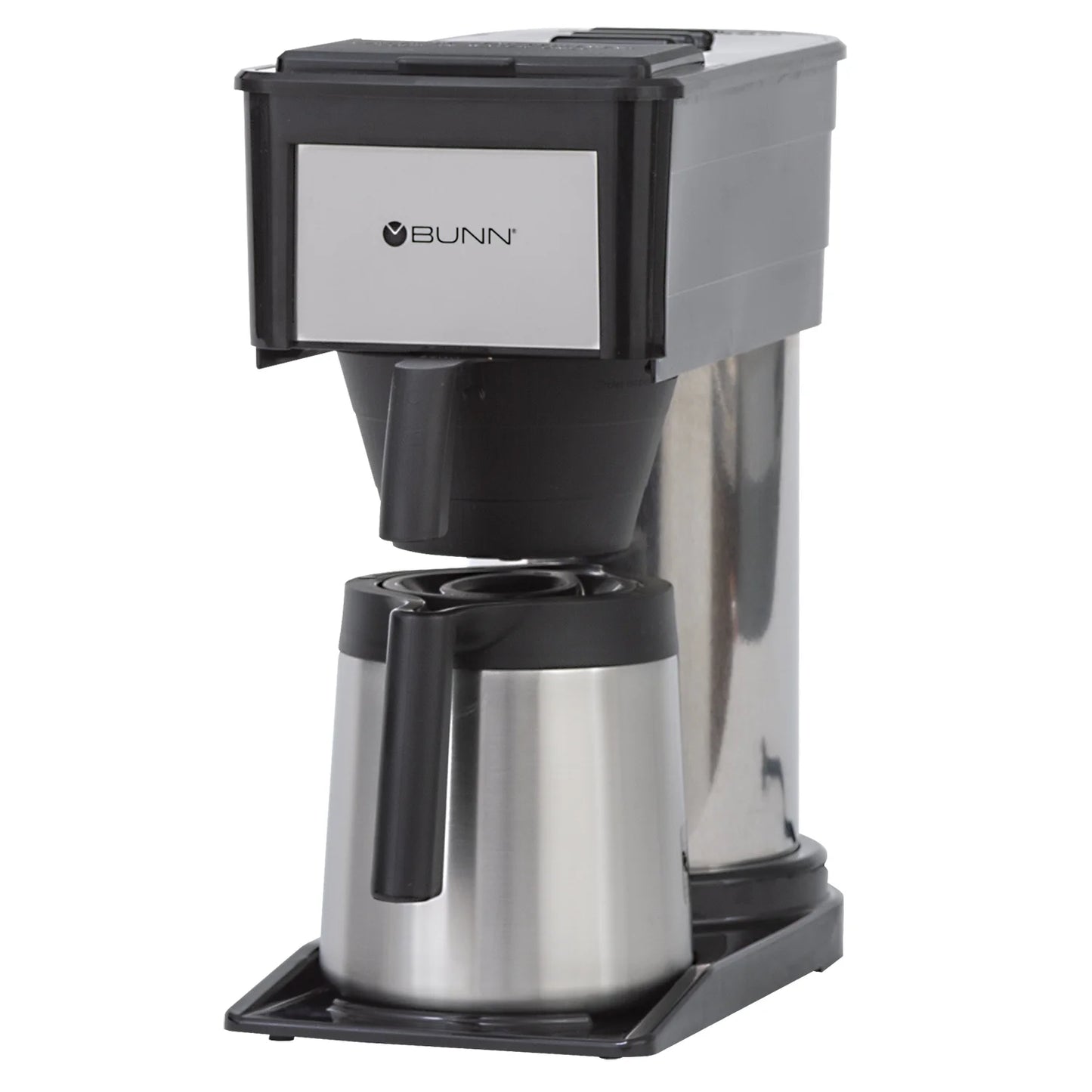 BUNN, BTX Speed Brew Classic 10-Cup Thermal Coffee Maker, Black/SST, 38200.0002