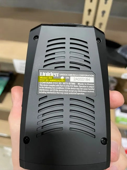 Uniden R4 R4 Extreme Long-Range Radar/Laser Detector with Voice Alert