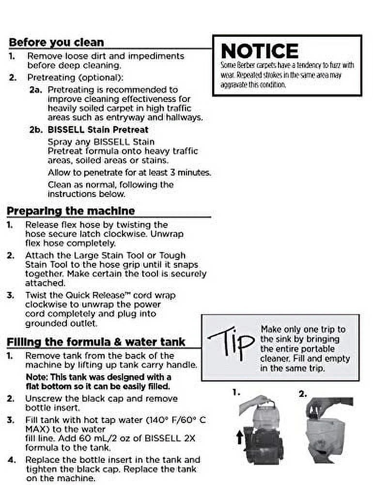 Bissell SpotClean Pet Pro Portable Carpet Cleaner, 2458