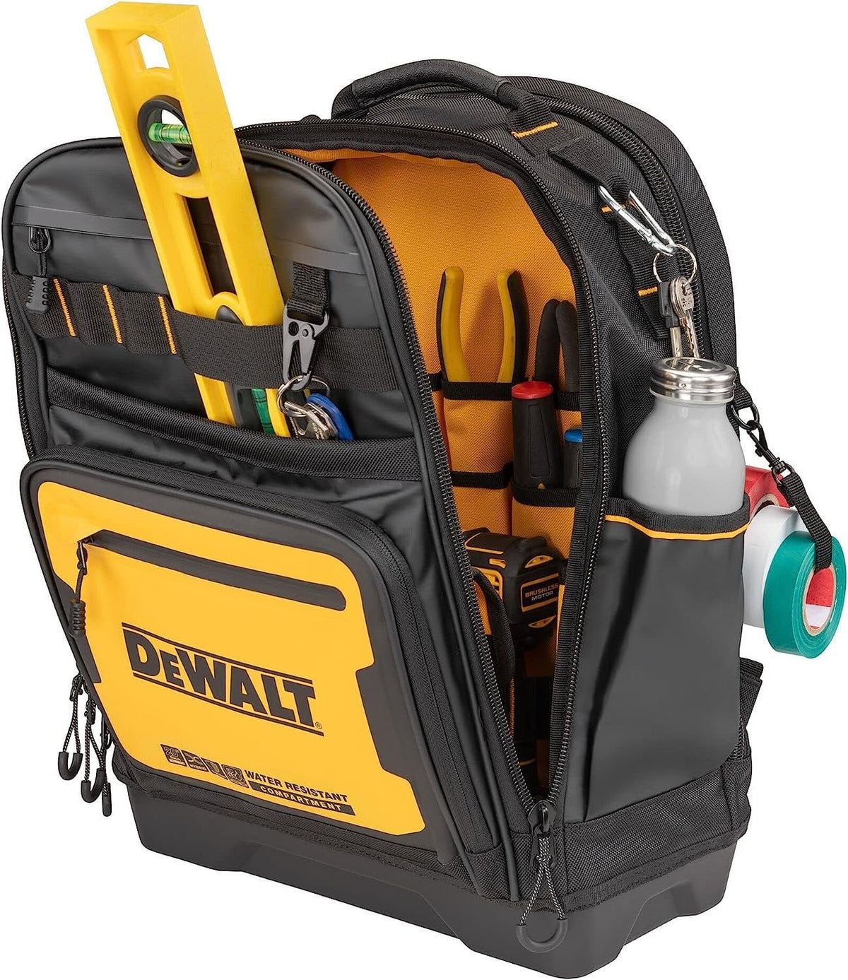 DEWALT Tool Backpack, Tool Storage and Organization, Durable and Water Resistant DWST560102