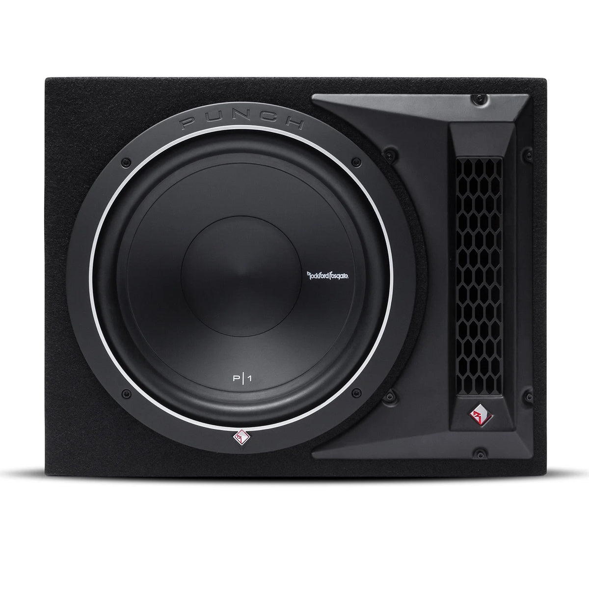 Rockford Fosgate Punch P1-1X12 Single P1 12" Loaded Subwoofer Enclosure Ported