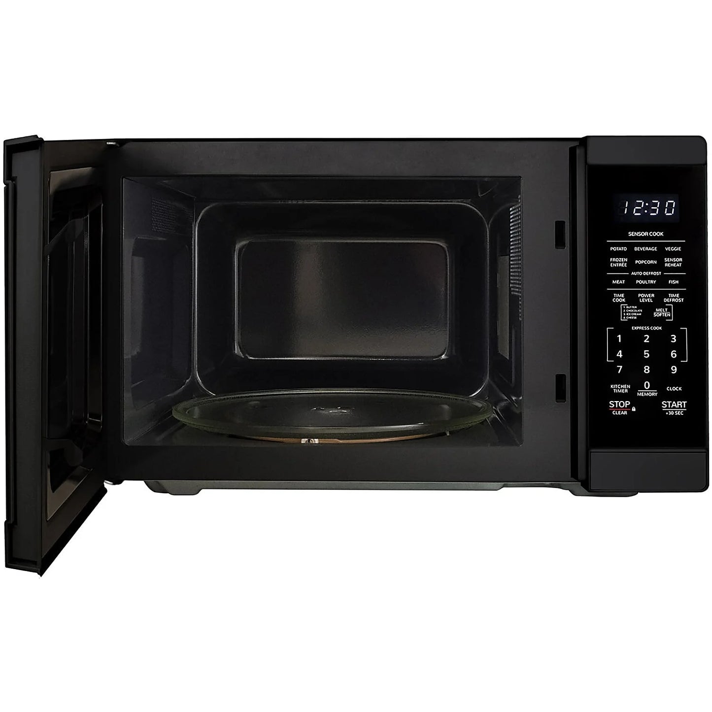 Sharp 1.4 cu ft Countertop Microwave Oven in Black