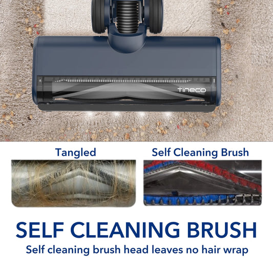 Tineco S10?ZT Smart Cordless Stick Vacuum �C ZeroTangle Brush, iLoop Auto Power, 40?Min, HEPA