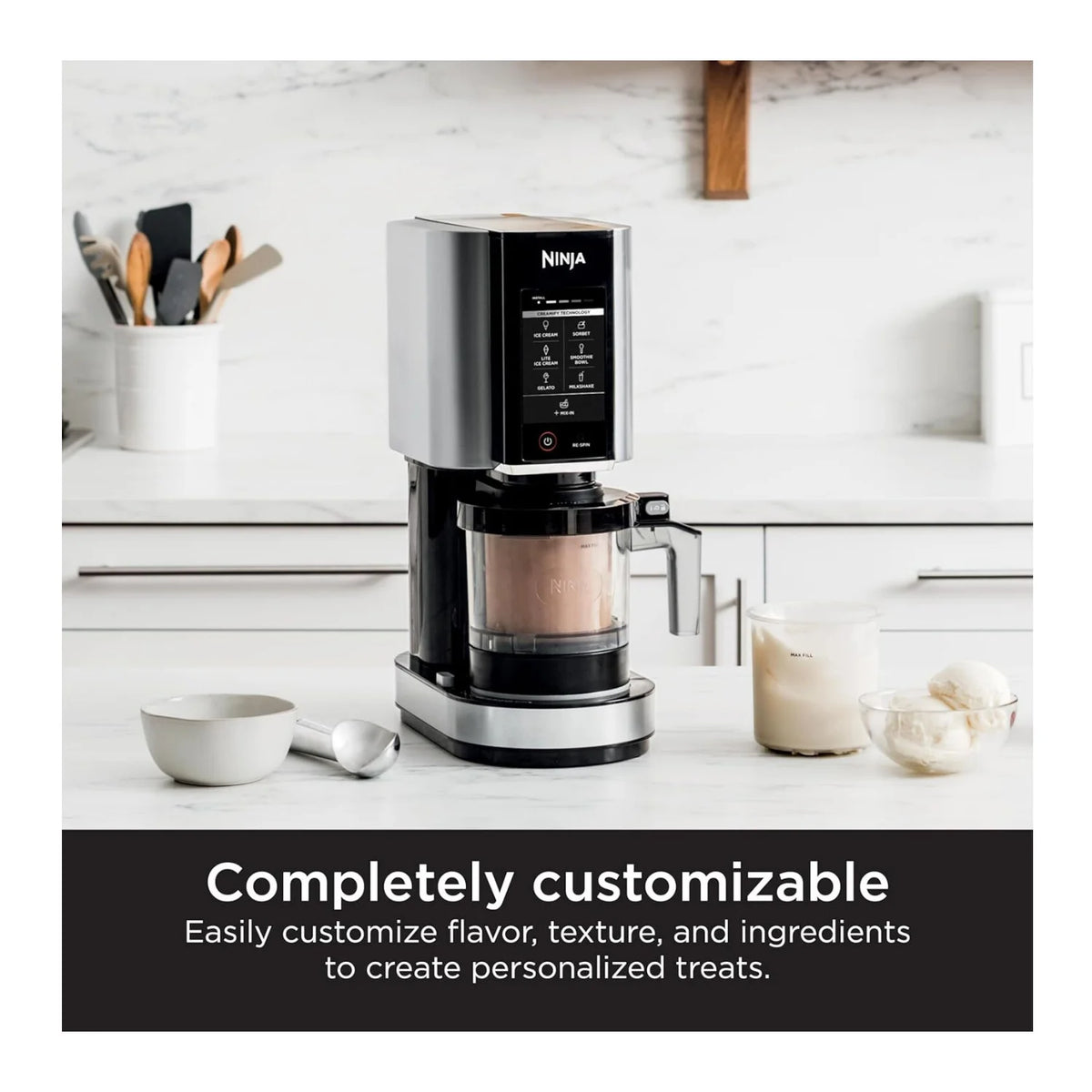Ninja Creami Ice Cream Maker CN305A Black