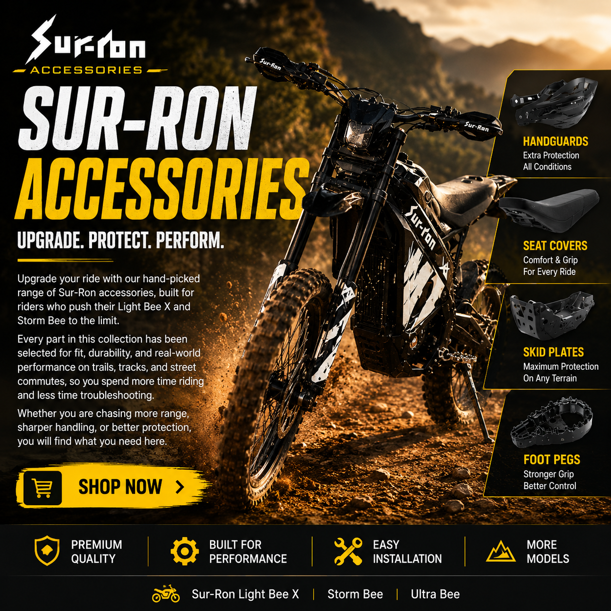 Sur-Ron Accessories