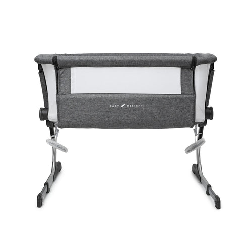 Baby Delight Beside Me Dreamer Bassinet &amp; Bedside Sleeper. Charcoal Tweed. Ages 0-5 Months (Unisex)