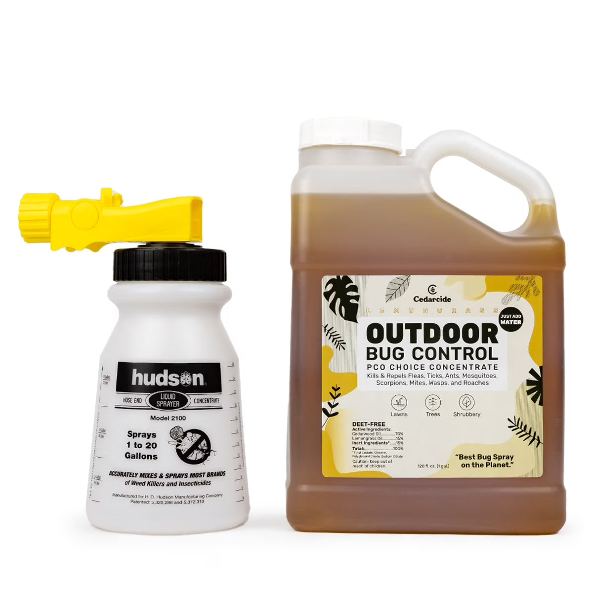 Outdoor Bug Control Concentrate - Lemongrass (Gallon)