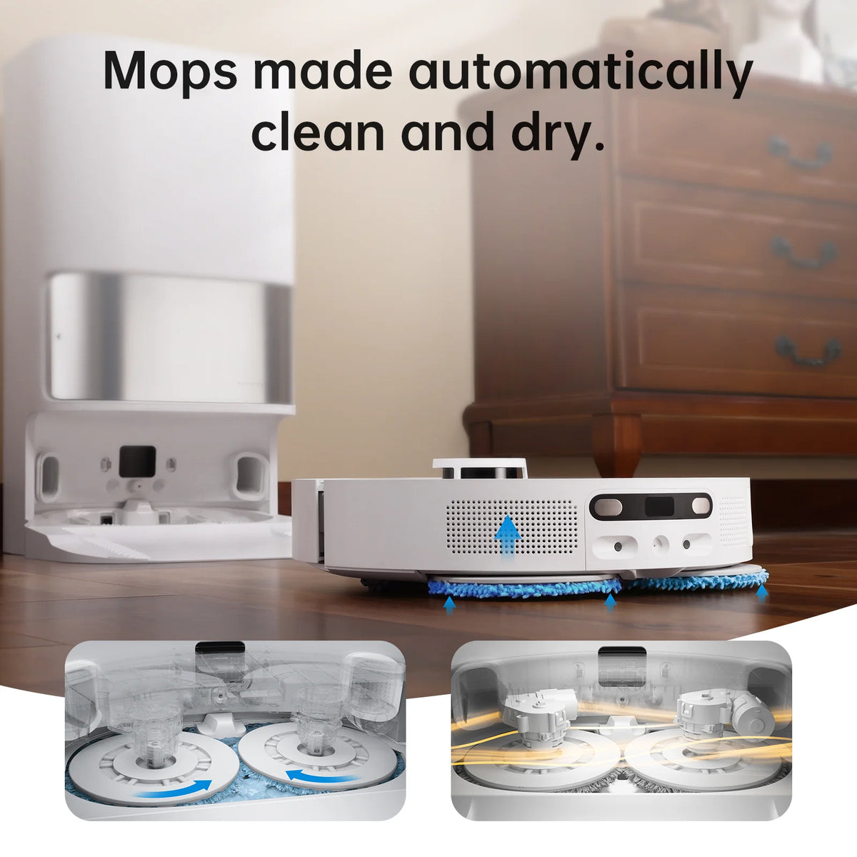 Dreame 3-in-1 E20 Plus Robot Vacuum and Mop with Smart Technology