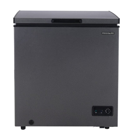 Frigidaire, 5.0 Cu. ft. Chest Freezer, Black Granite Design