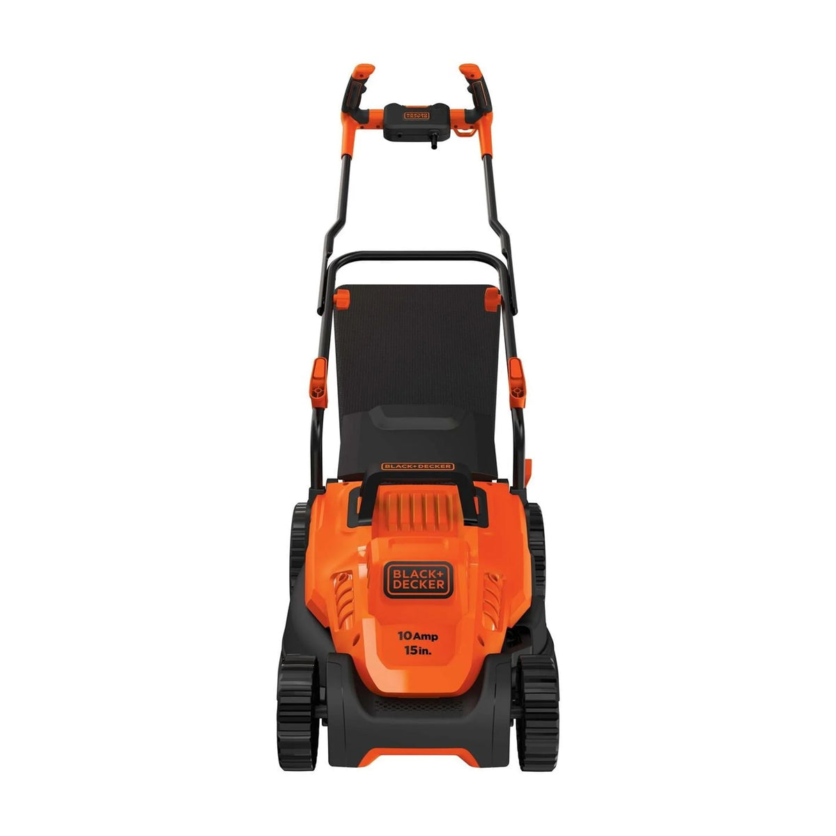 BLACK+DECKER 15�� Corded Electric Push Walk-Behind Mower, Comfort Grip Handle