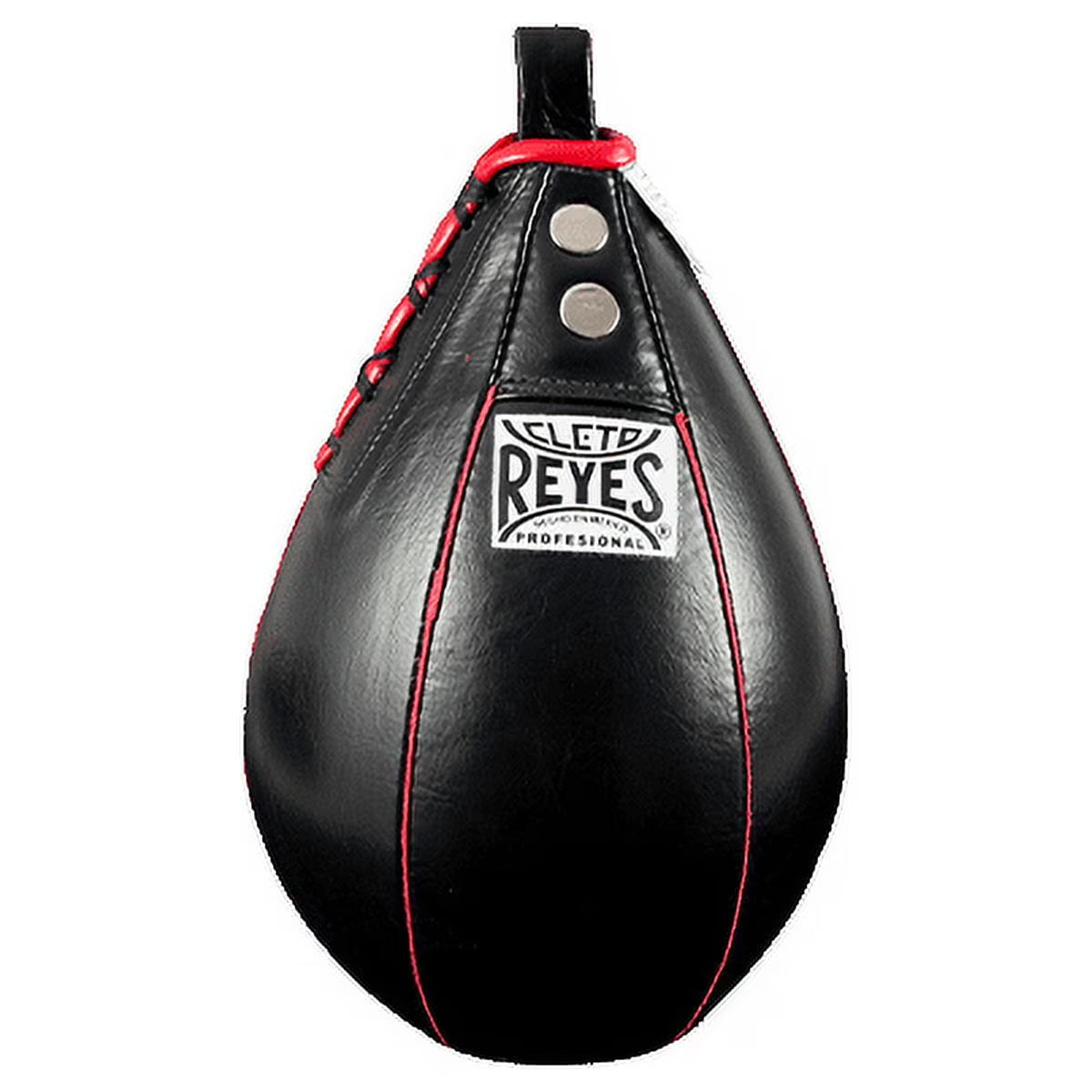 Cleto Reyes Platform Leather Punching Speed Bag for Boxing (Mini, Classic Red)