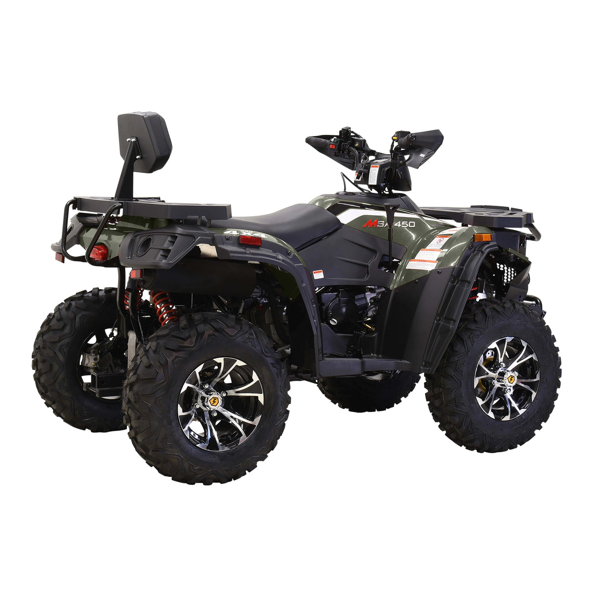 Massimo MSA450F Adult ATV Quad 352cc 25 HP 4 Stroke 4-Wheeler - Sand